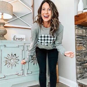 Buffalo Check Bear Long Sleeve